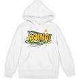 BOING Pop Art Comic Book Speech Bubbles Street Graffiti Art Unisex Hoodie