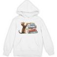 Book Cat Lover Reading Read Books Unisex Hoodie Book Cat Lover Reading Read Books Unisex Hoodie