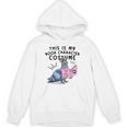 This Is My Book Character Costume Pigeon Kids Reading Unisex Hoodie