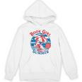 Book Girl Summer Women Retro Bookish Vacation Reader Unisex Hoodie