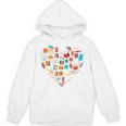 Book Lover Heart Shape Reading Club Librarian Bookworm Premium Tri-Blend Unisex Hoodie Book Lover Heart Shape Reading Club Librarian Bookworm Premium Tri-Blend Unisex Hoodie