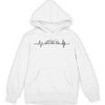 Book Lover Heartbeat Author Writer Writing Graphic Unisex Hoodie Book Lover Heartbeat Author Writer Writing Graphic Unisex Hoodie