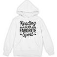 Book Lover Saying Humor Reading Is My Favorite Sport Unisex Hoodie Book Lover Saying Humor Reading Is My Favorite Sport Unisex Hoodie