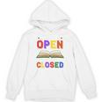 If My Book Is Open Your Mouth Is Closed Reading Books Performance Unisex Hoodie