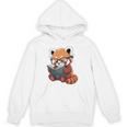 Book Reading Red Panda Reader Animal Cute Red Panda Premium Tri-Blend Unisex Hoodie Book Reading Red Panda Reader Animal Cute Red Panda Premium Tri-Blend Unisex Hoodie