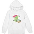 Bookasaurus T-Rex Reading Dinosaur Book PunShirt Unisex Hoodie Bookasaurus T-Rex Reading Dinosaur Book PunShirt Unisex Hoodie