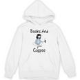 Books And Coffee Girl Unisex Hoodie