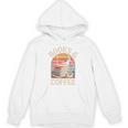 Books And Coffee Reading Book Lover Bookworm Unisex Hoodie