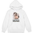 Books Fuel My Horsepower Cute Reading Pony Unisex Hoodie