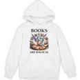 Books Are Magic Book Dragon ShirtReading Books Are Magical Unisex Hoodie