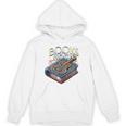 Books Rock Rock'n Roll Science Of Reading Teachers Guitar Unisex Hoodie