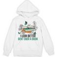 I Like My Books Spicy And My Coffee Icy Introvert Bookworm Unisex Hoodie