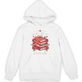 Books Are My Valentine Book Lover Heart Matching Party Unisex Hoodie