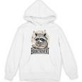 Booktrovert Raccoon Reading And Coffee For Book Lover Unisex Hoodie