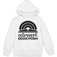 Bookworm Extrovert Fun Book Lovers Reading Unisex Hoodie Bookworm Extrovert Fun Book Lovers Reading Unisex Hoodie