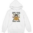 Born To Read Forced To Work Reading Book Lover Unisex Hoodie