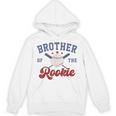 Brother Of Rookie 1st Birthday Baseball Boy Family Matching Unisex Hoodie Brother Of Rookie 1st Birthday Baseball Boy Family Matching Unisex Hoodie