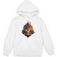 Castle Of Books Imagination Art Book Lover Unisex Hoodie Castle Of Books Imagination Art Book Lover Unisex Hoodie