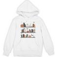 Cat Book Lover Halloween Cute Spooky Reading Premium Tri-Blend Unisex Hoodie Cat Book Lover Halloween Cute Spooky Reading Premium Tri-Blend Unisex Hoodie