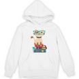Cat Book Reader Nerd Unisex Hoodie