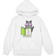 Cats And Books Happiness Cartoon Cat Pun For Women Unisex Hoodie Cats And Books Happiness Cartoon Cat Pun For Women Unisex Hoodie