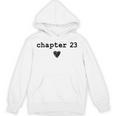 Chapter 23 Book Lovers Readers & Authors 23rd Birthday Unisex Hoodie Chapter 23 Book Lovers Readers & Authors 23rd Birthday Unisex Hoodie