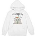 Chapter 75 Book Lovers & Readers 75th Birthday Wildflowers Unisex Hoodie