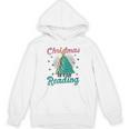 Christmas Is For Reading Books Christmas Tree Books Unisex Hoodie