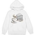Coffee And Books Lover Bookworm Reading Library Fan Unisex Hoodie