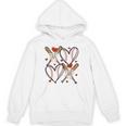Coquette Bow XOXO Baseball Lover Heart Valentine Game Day Unisex Hoodie Coquette Bow XOXO Baseball Lover Heart Valentine Game Day Unisex Hoodie