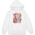 Coquette Teacher School Supplies Bows Books Globe Apple Cute Unisex Hoodie