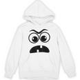 Creepy Face Carrot Halloween Book Character Costume Unisex Hoodie