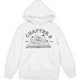 Cute 8th Birthday Chapter 8 Est 2018 Wildflower Book Lover Unisex Hoodie