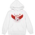 Cute Baseball &Cupid Wings Happy Valentines Boys Men Unisex Hoodie Cute Baseball &Cupid Wings Happy Valentines Boys Men Unisex Hoodie