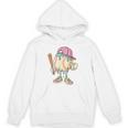 Cute Baseball Ice Cream Drip For Girls & Boys 2 Sides Unisex Hoodie Cute Baseball Ice Cream Drip For Girls & Boys 2 Sides Unisex Hoodie