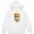 Cute Chick Reading Book Bandana Premium Tri-Blend Unisex Hoodie