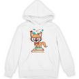 Cute Fox Smart Nerdy 1st Day School Teachers Students Books Unisex Hoodie