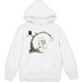 Cute Ghost Costume Reading Book Halloween Unisex Hoodie Cute Ghost Costume Reading Book Halloween Unisex Hoodie