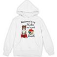 Cute Happiness Is Sheltie And Books Sheltie Mom Unisex Hoodie