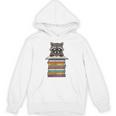 Cute Raccoon Reading On Pile Of Books Unisex Hoodie