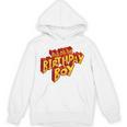 Dad Of The Birthday Boy Fun Comic Book Graphic Unisex Hoodie