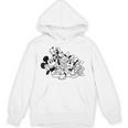 Disney Mickey And Friends Coloring Book Unisex Hoodie Disney Mickey And Friends Coloring Book Unisex Hoodie