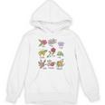 Disney Princesses Types Of Flowers Textbook Poster Unisex Hoodie