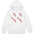 Distressed Baseball Number 44 Jersey Uniform Player Fan Unisex Hoodie Distressed Baseball Number 44 Jersey Uniform Player Fan Unisex Hoodie