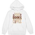 Dogs Books Coffee Lover Unisex Hoodie