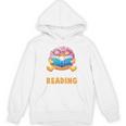 Donut Stop Reading Cute Book Reader Bookworm Donut Day Unisex Hoodie