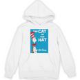 Dr Seuss The Cat In The Hat Book Cover Premium Unisex Hoodie