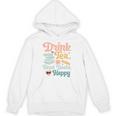 Drink Tea Read Books Nerd Book Reader Book Reading Lover Premium Tri-Blend Unisex Hoodie