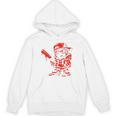 Drippy Baseball Mascot Valentine Heart Glasses Cartoon Unisex Hoodie Drippy Baseball Mascot Valentine Heart Glasses Cartoon Unisex Hoodie