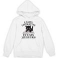 Easily Distracted By Cats And Books Cat Book Lover Unisex Hoodie